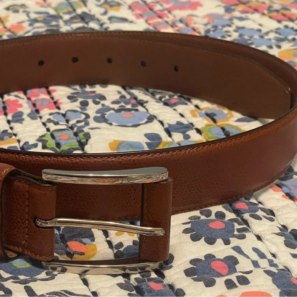 Sz 40 Brooks Brothers Pebble Leather Belt